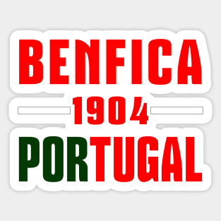 Benfica Portugal 1904 Classic Sticker